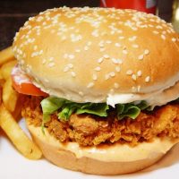 Zinger burger