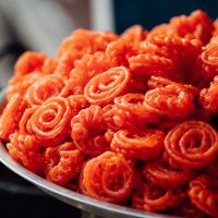 RED JALEBI ( PER KG)