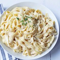 Fettuccine Alfredo Pasta