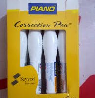 Piano |Correction pen